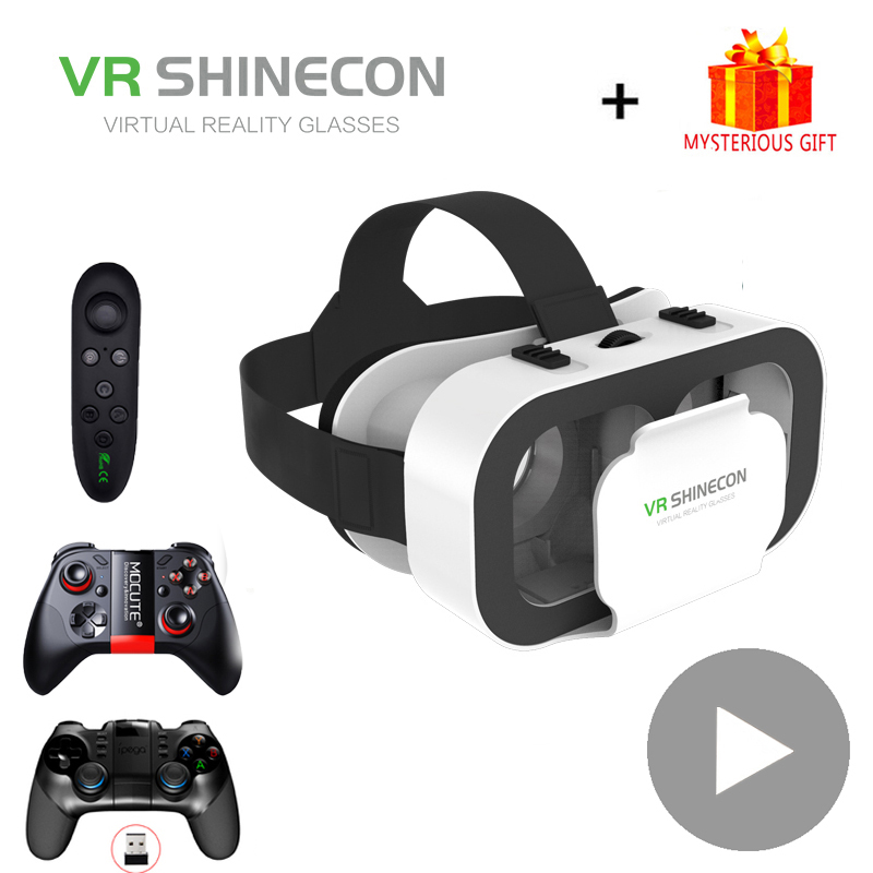 Vr Headset Pc - VR 샤이콘 헬멧 3D 안경, 스마트폰