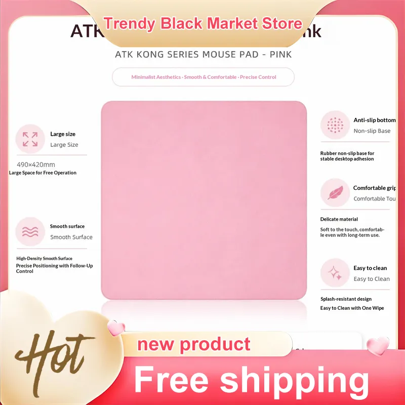 ATK 스카이 핑크 대형 게이밍 마우스패드, 490*4 - Pc Gaming Pink 리뷰 및 가격