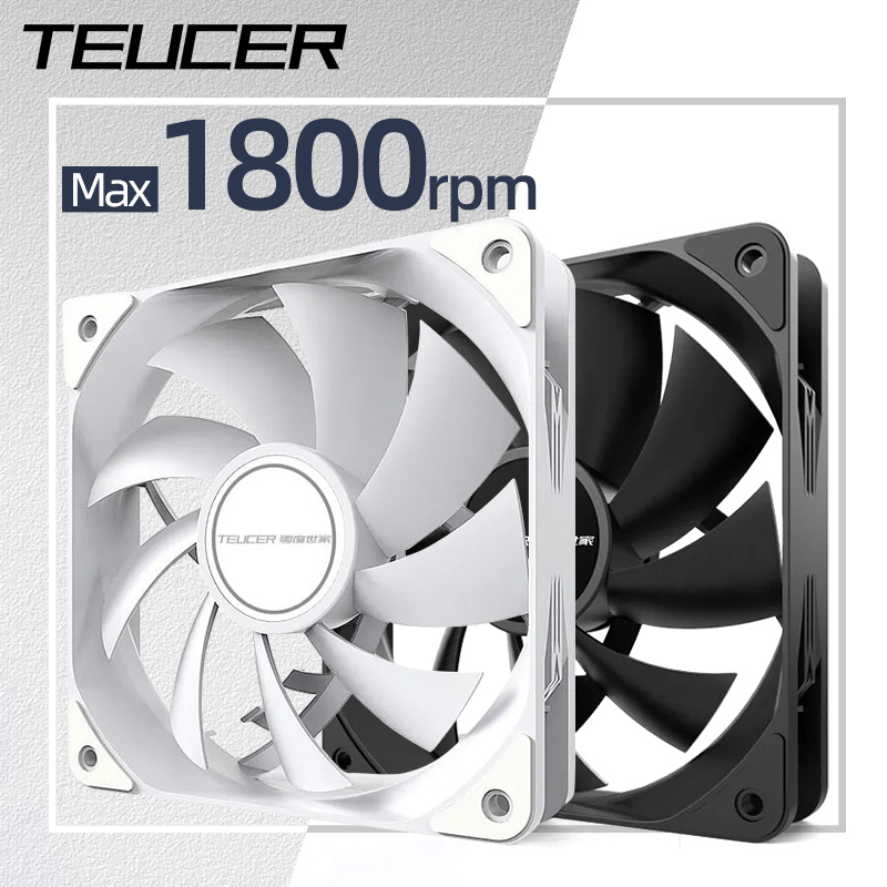 Teucer 12cm 섀시 팬 PWM 제어 1800rp - Pc Water Cooling 리뷰 및 가격