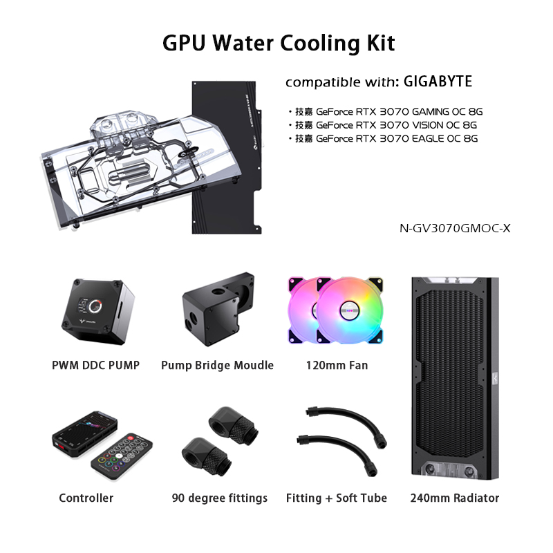 골드셀러 그란존 수냉 쿨링 키트 RTX 3070/ 30 - Pc Water Cooling 리뷰 및 가격